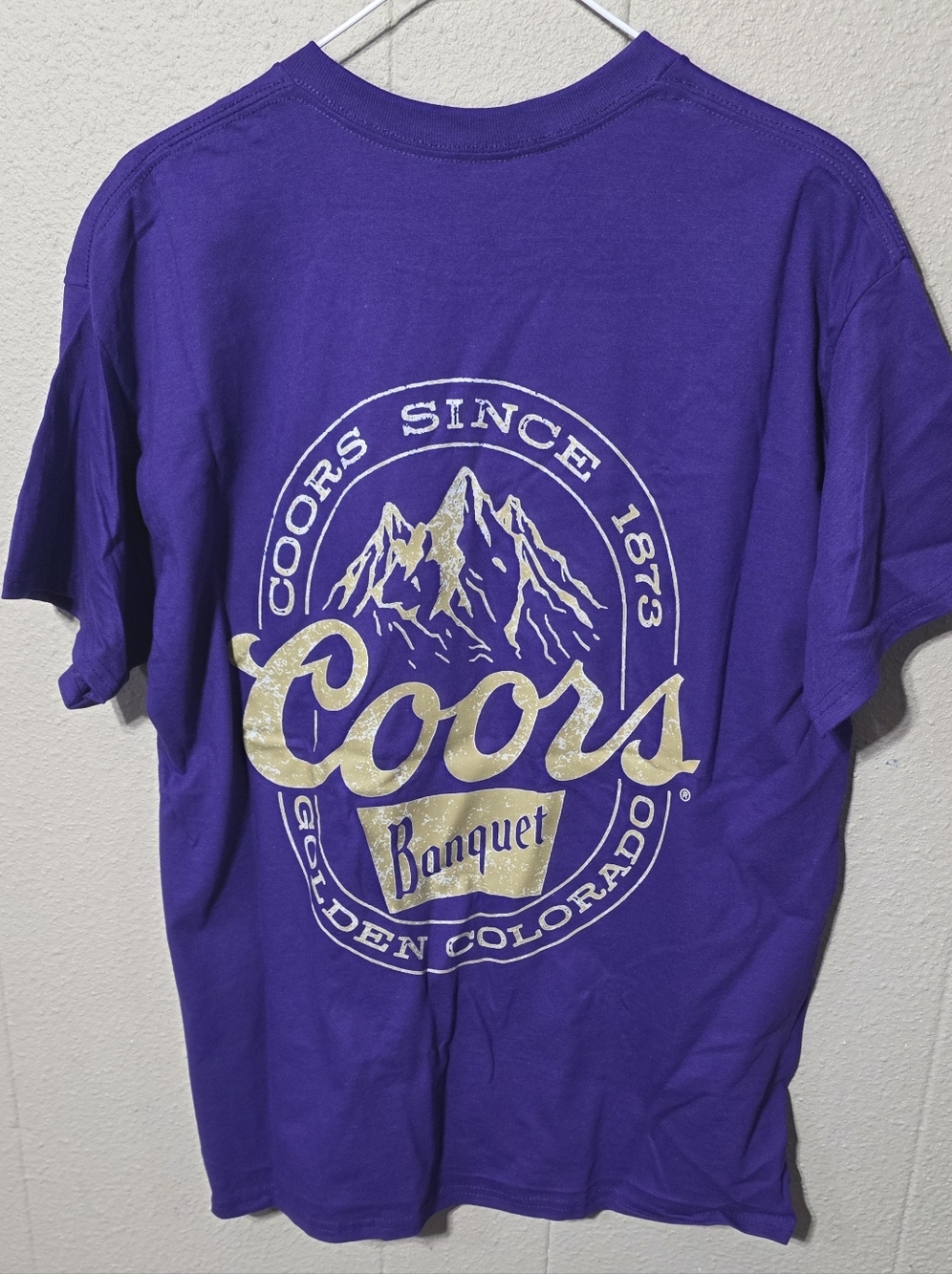 Nwot Men's Coors Banquet T-shirt Sz L (Lot 1)